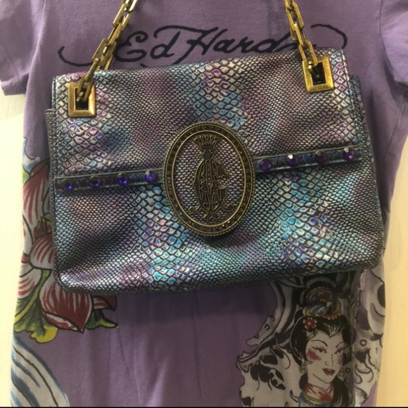 Ed Hardy Christian Audigier Retro Short Sleeve tee - Picture 2 of 10